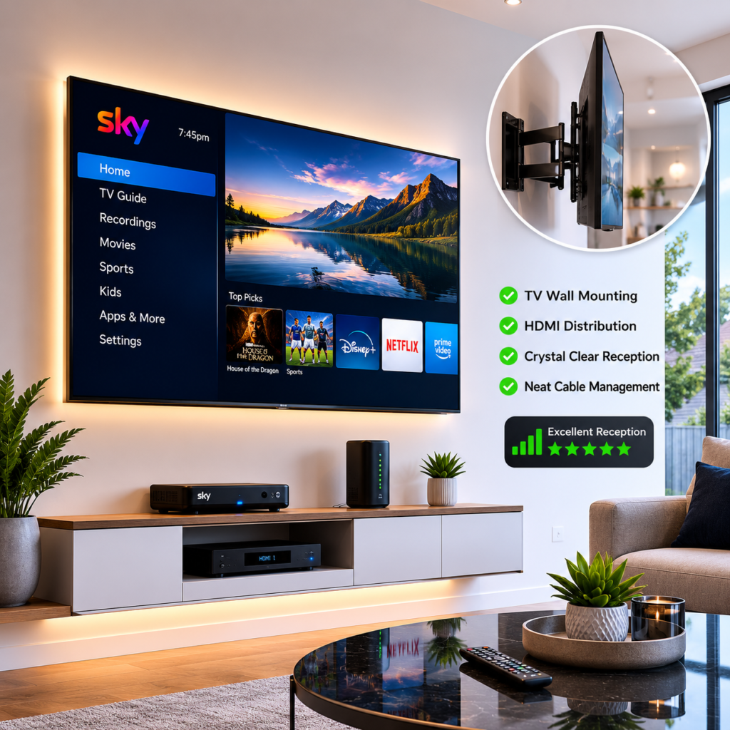 Wall mount Tv